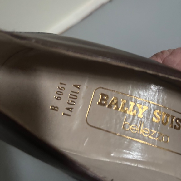 women’s like New Vintage Bally Swiss Bellezza Brown Leather Pumps - Picture 8 of 8